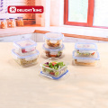Glass Storage Food Container with Customized Package